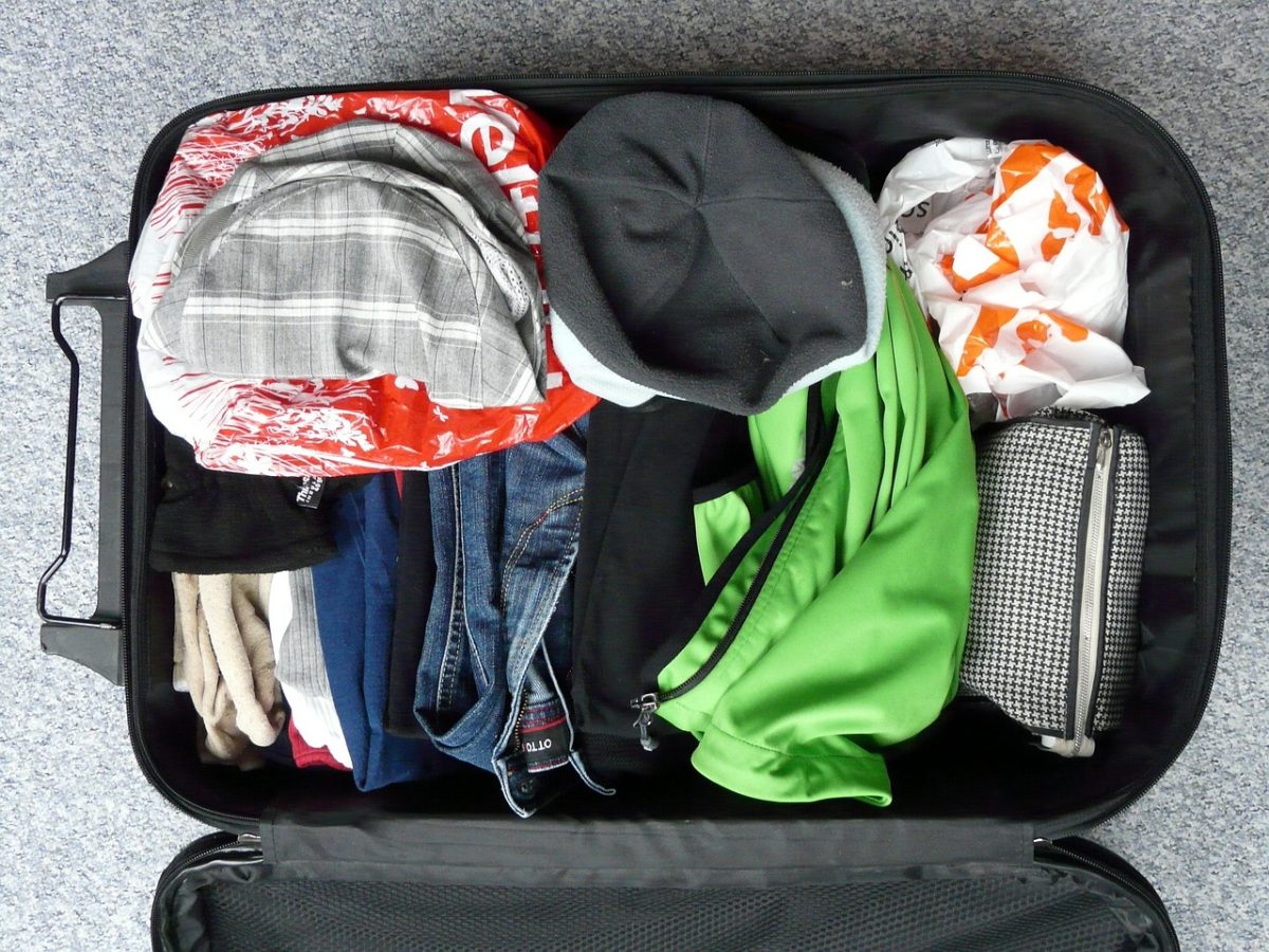  Luggage packed