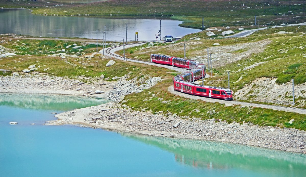 Bernina Express, Switzerland to Italy