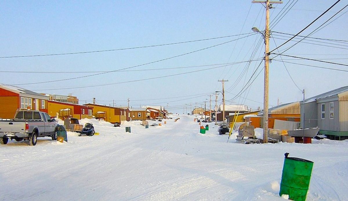 10 Remote Canadian Towns That Redefine Isolation 6 Main street of Gjoa Haven