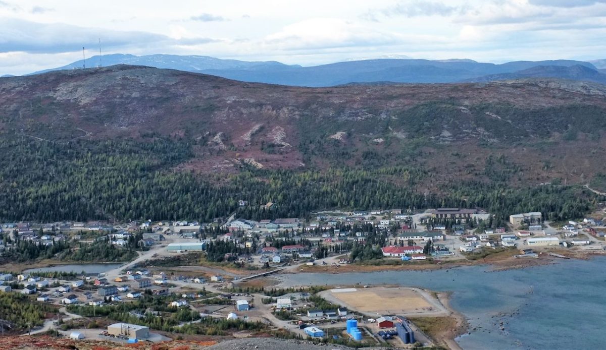 10 Remote Canadian Towns That Redefine Isolation 7 Nain as viewed from Mount Sophie