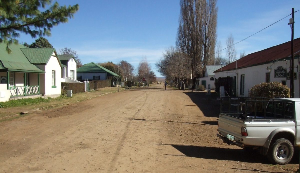 15 Small Towns in South Africa Travelers Should Visit Now 7 View of the village street in Rhodes, Eastern Cape, South Africa