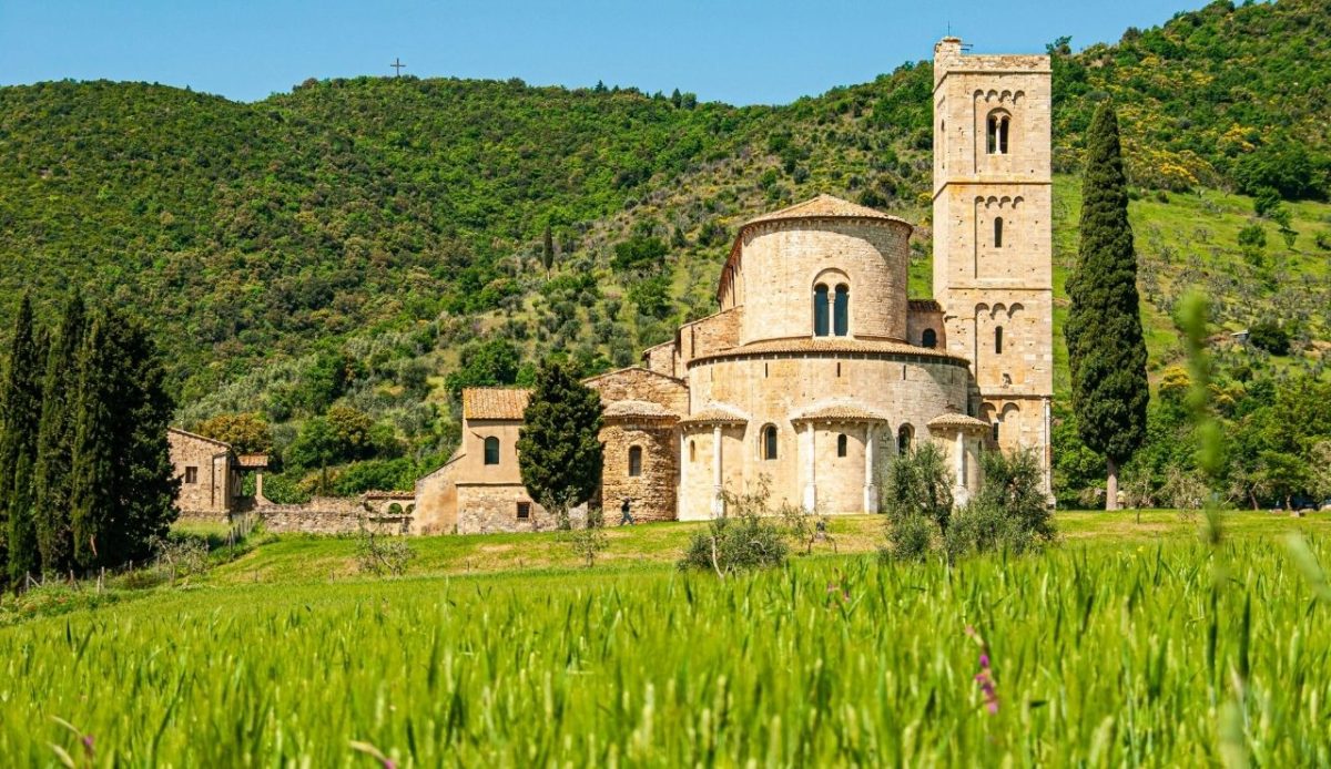 Abbey of Sant’Antimo, Montalcino, Italy