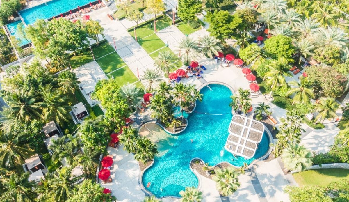 9 Luxury All-Inclusive Resorts To Experience In Barbados 4 Aerial view of pool