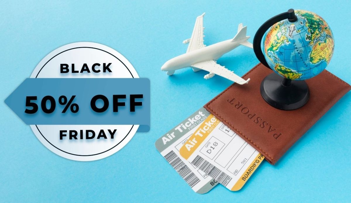 Air tickt with special discount on traveling