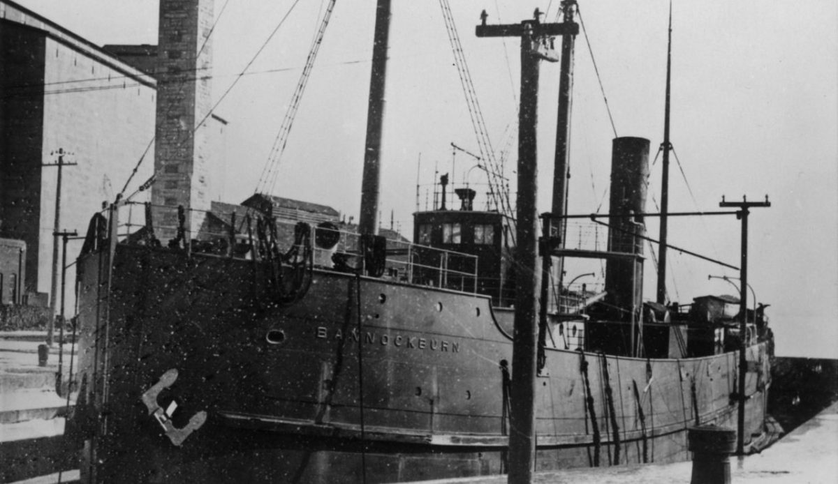 7 Ghost Ships Still Spotted Along The World’s Coastlines 7 Bannockburn in drydock in Kingston, Ontario Unknown author