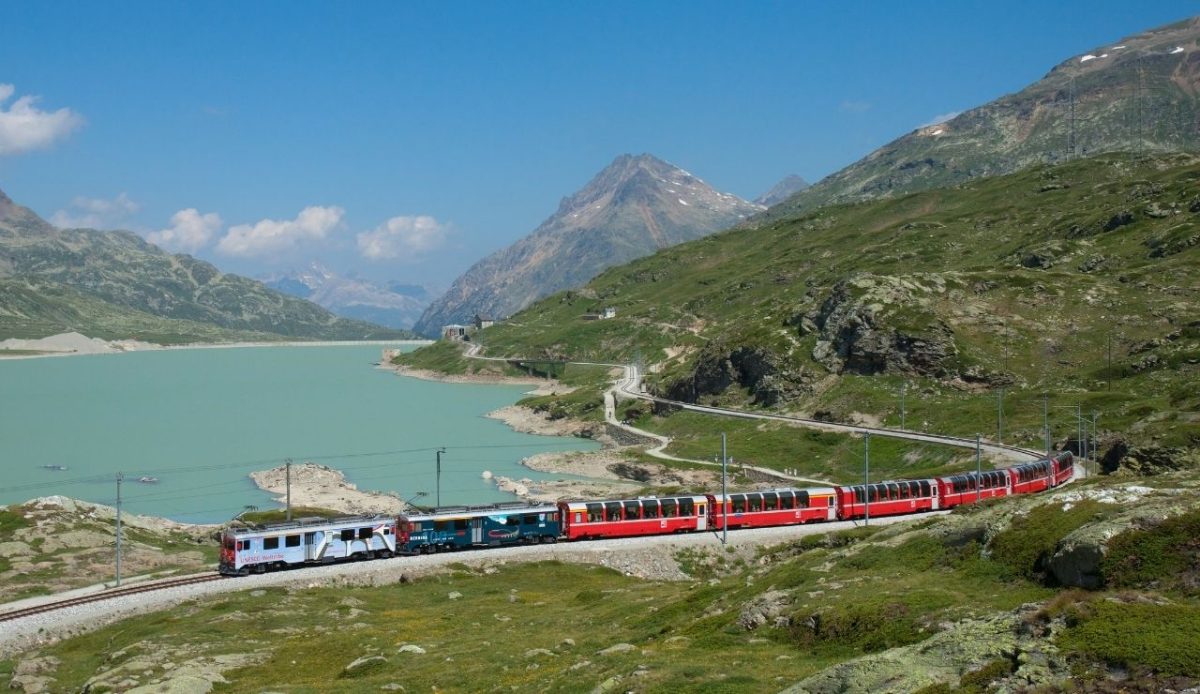 Bernina Express, Switzerland to Italy, Kabelleger