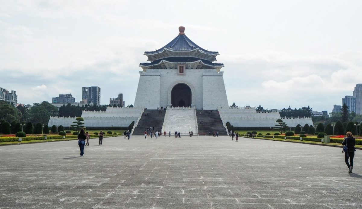 Chiang Kai-shek Memorial Hall in Taipei, Taiwan