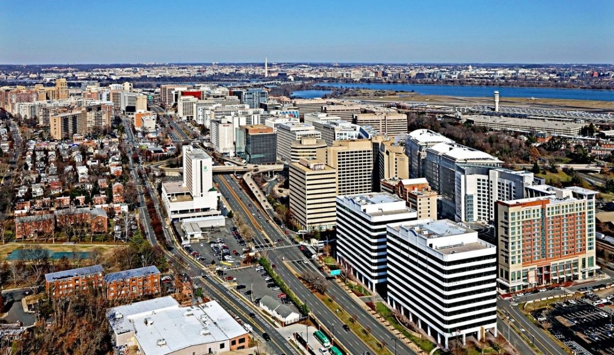Crystal City looking north
