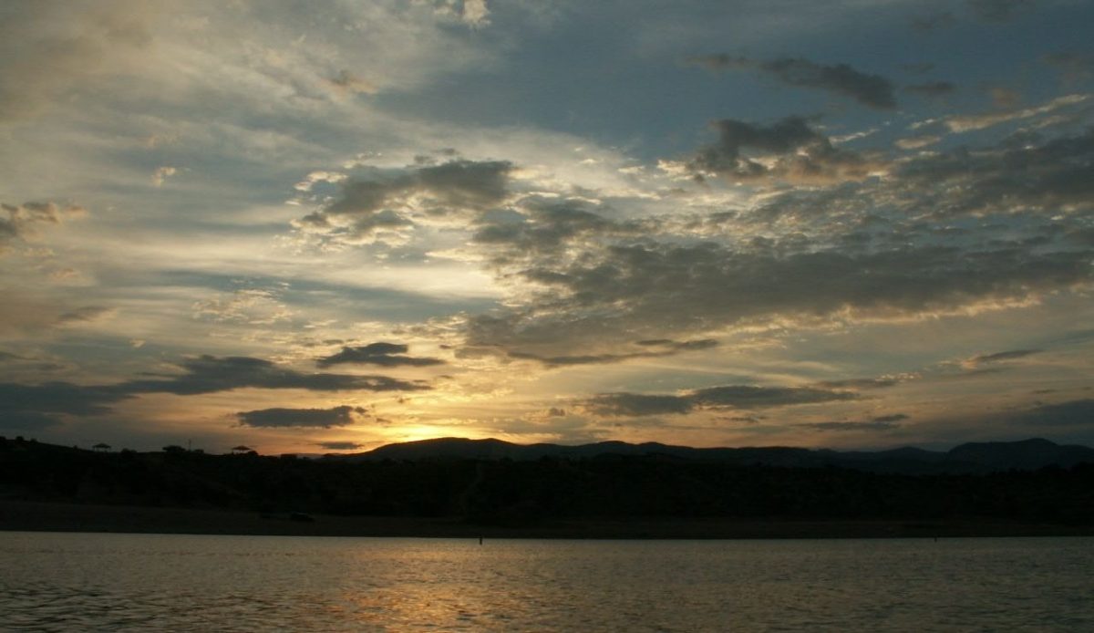 Fishing trip on Yuba Reservoir     