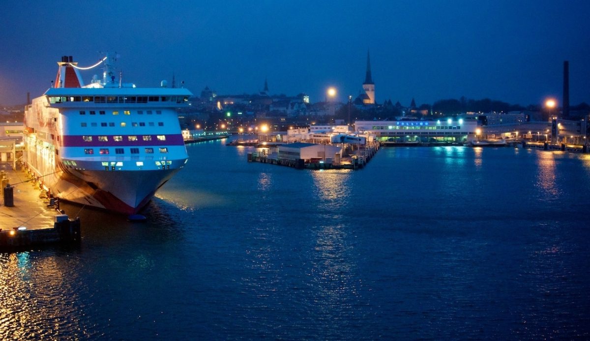10 Underrated European Cities That Expats Secretly Love 8 A cruise ship docked at Tallinn Harbor, Estonia, at night with city lights By Ilya - Flickr Morning in Tallinn