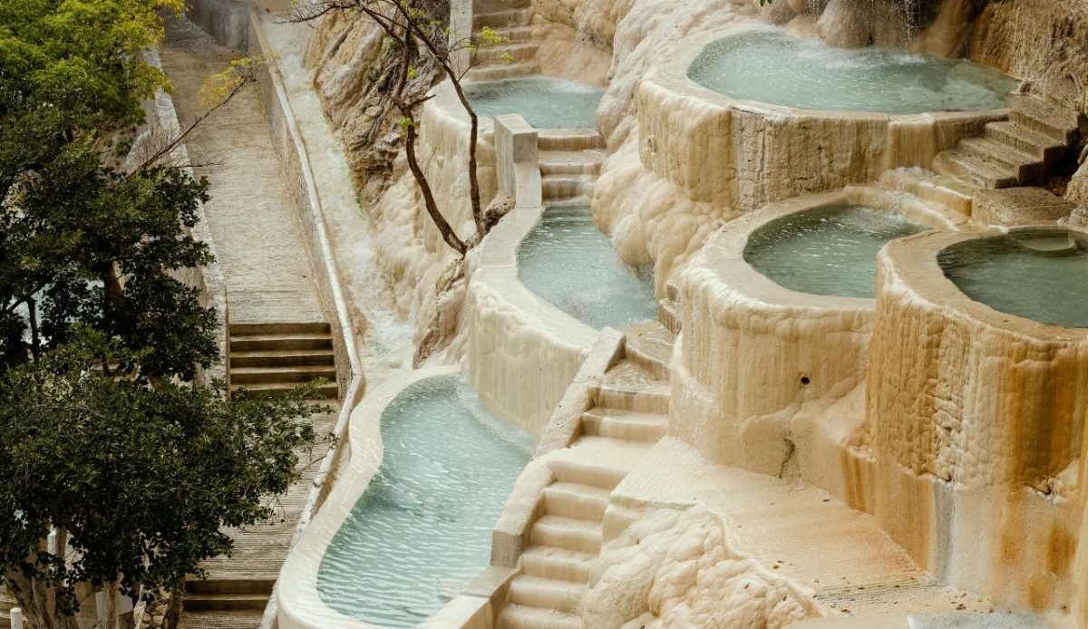 Hot Spring Pools at the Tolantongo Resort, Mexico        