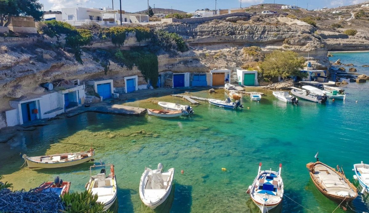 Mandrakia Fishing Village, Milos, Greece