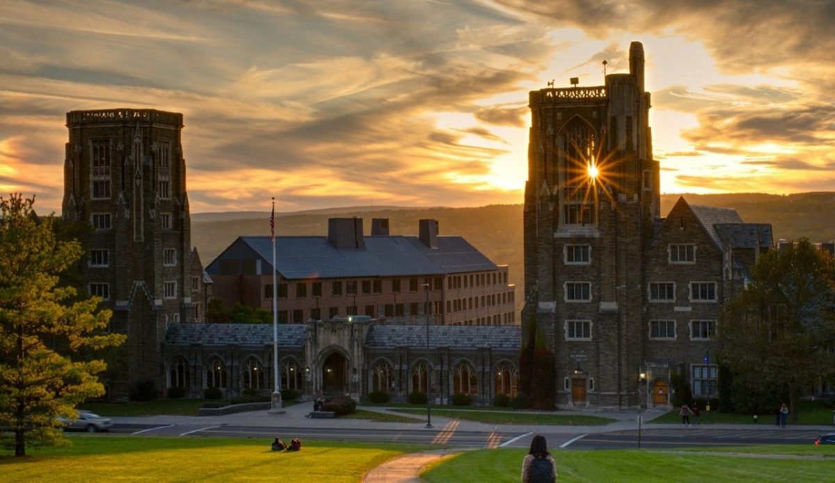 McGraw Tower at Cornell University near Ithaca, New York