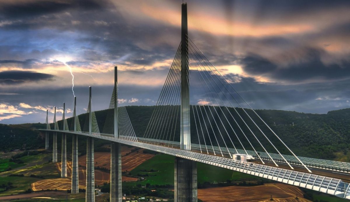 Millau Viaduct, Aveyron, France