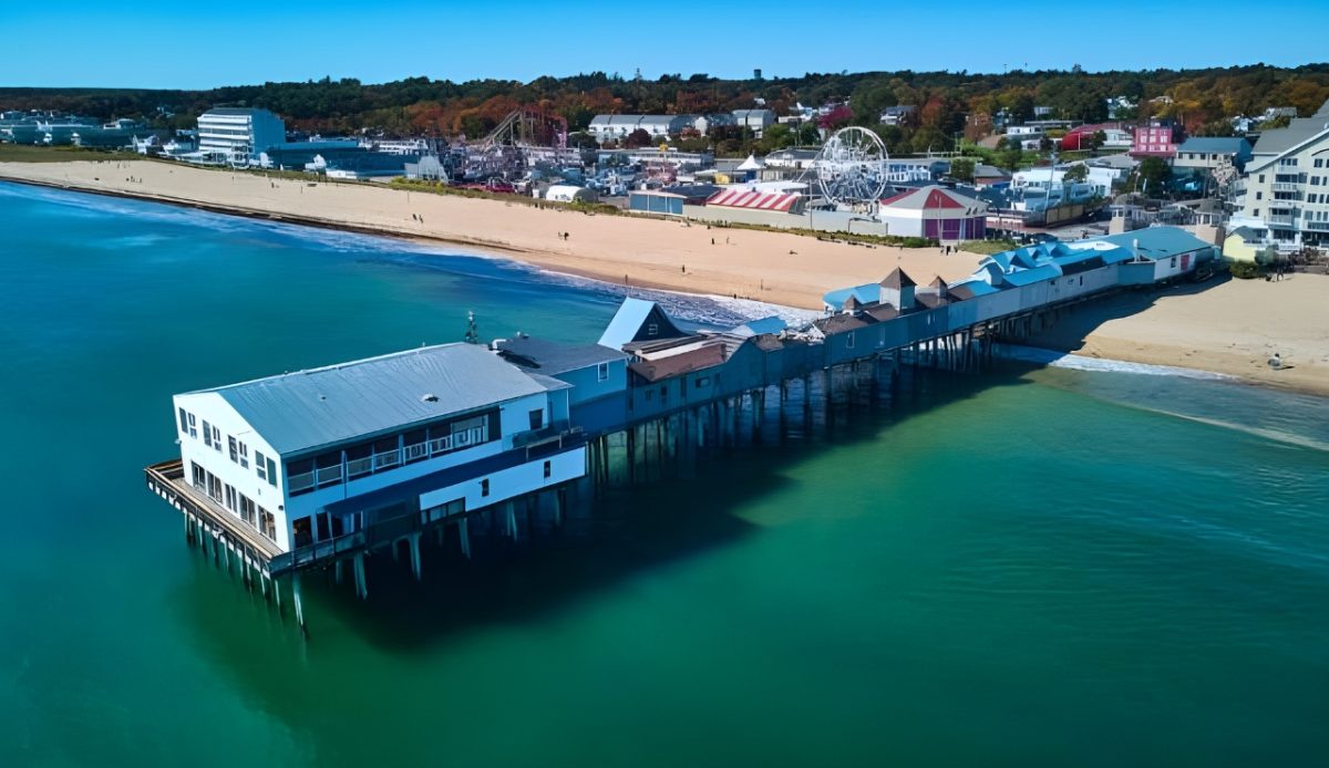 8 Peaceful Northeast Beach Towns to Visit and 4 Better Skipped 4 Palace Playland amusement park in Old Orchard Beach, Maine