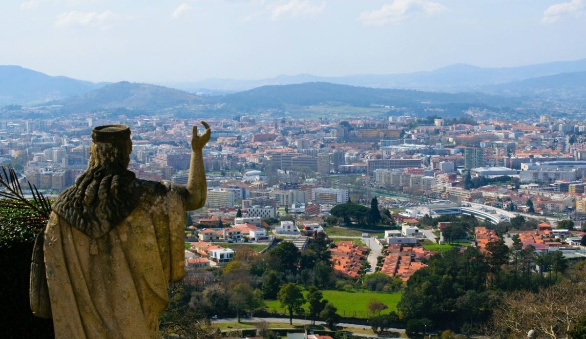 10 Underrated European Cities That Expats Secretly Love 4 Panoramic View from Bom Jesus Sanctuary, Estrada do Bom Jesus, Braga, Portugal
