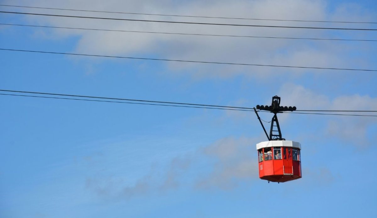Top Things To Do in St. Thomas, US Virgin Islands 5 Red sky tram moving through the sky on a sunny day