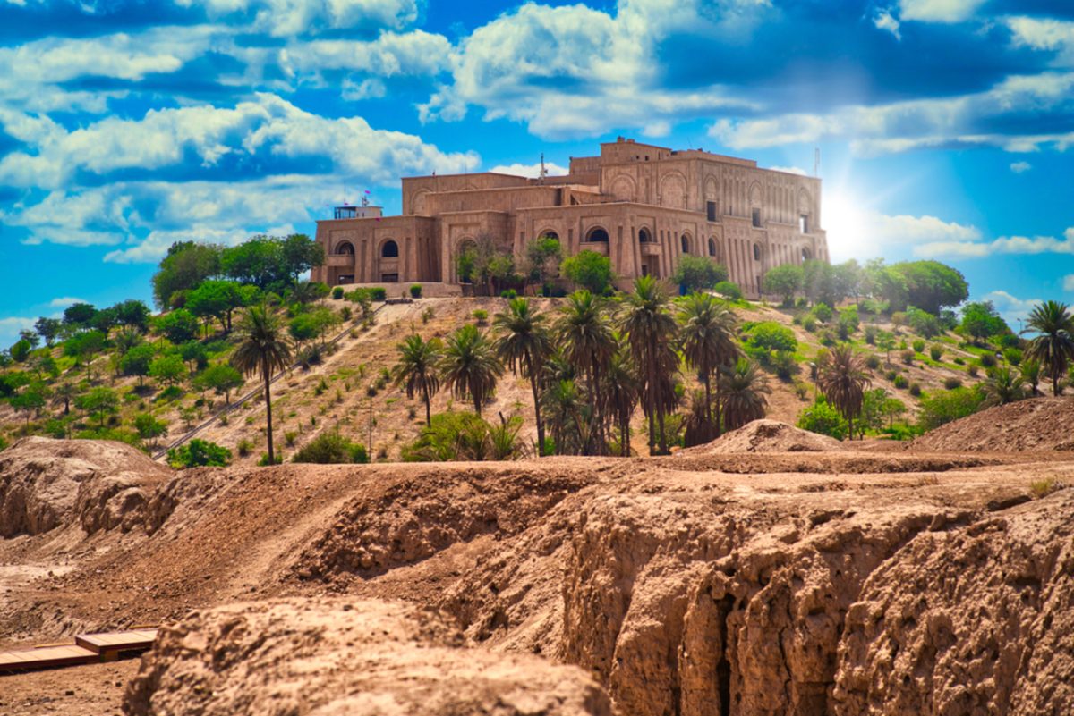 Hanging gardens of Babylon