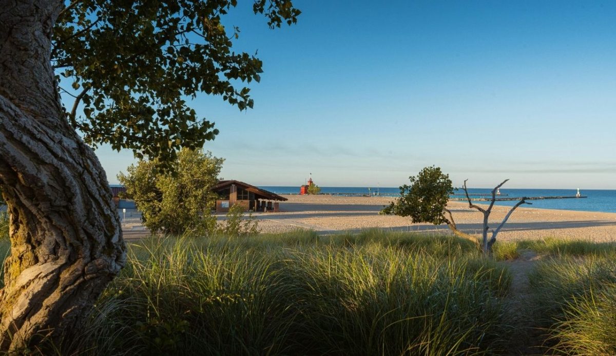 Michigan’s Gold Coast Beaches and Orchards Make the Perfect Road Trip 3 Scenic View of Holland Michigan Lighthouse and Beach Holland, Michigan, United States
