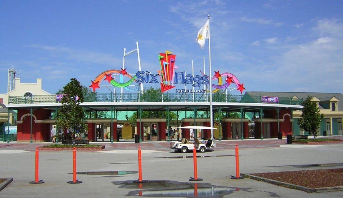 12 Once-Famous U.S. Tourist Spots That Now Sit Empty 1 Six Flags New Orleans park – New Orleans, Louisiana