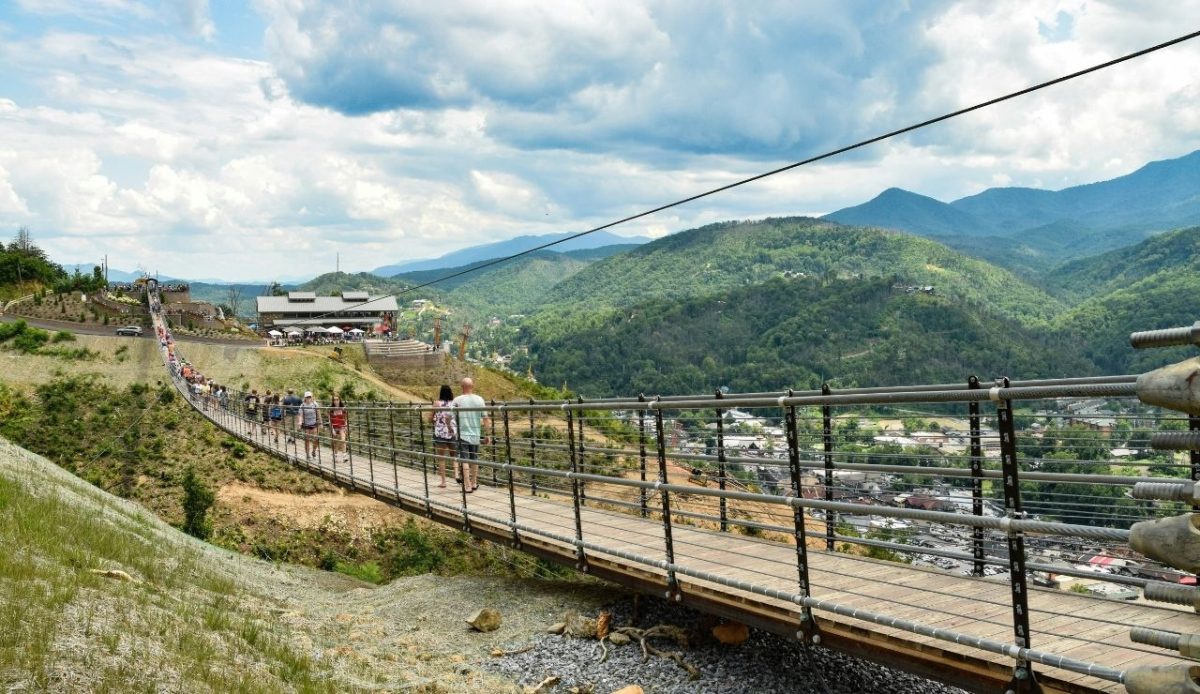 Sky Bridge,Gatlinburg,Tennessee,USA  