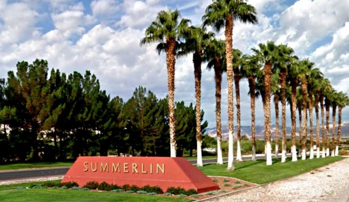 Summerlin Entrance Marker 