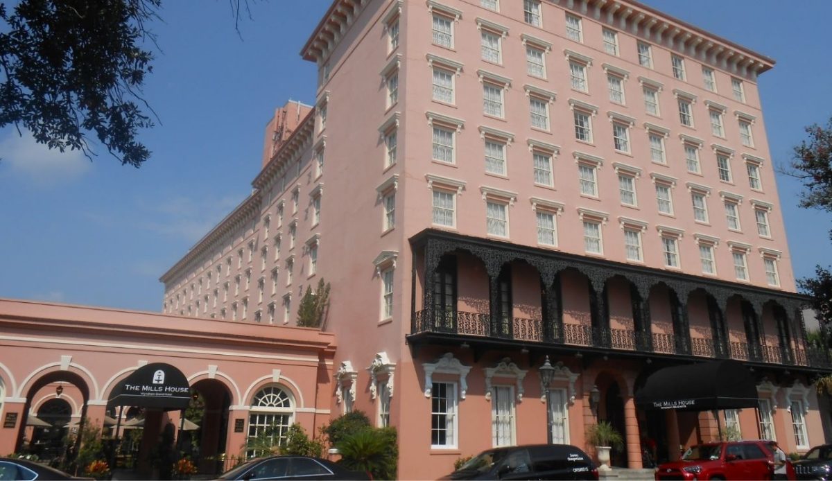 13 Haunted Places in the US Where You Can Spend the Night 10 The Mills House,Charleston, South Carolina