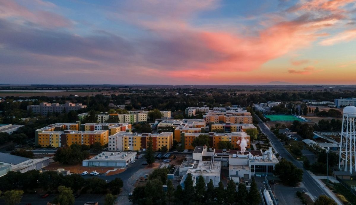 University of California campus area near Davis, California