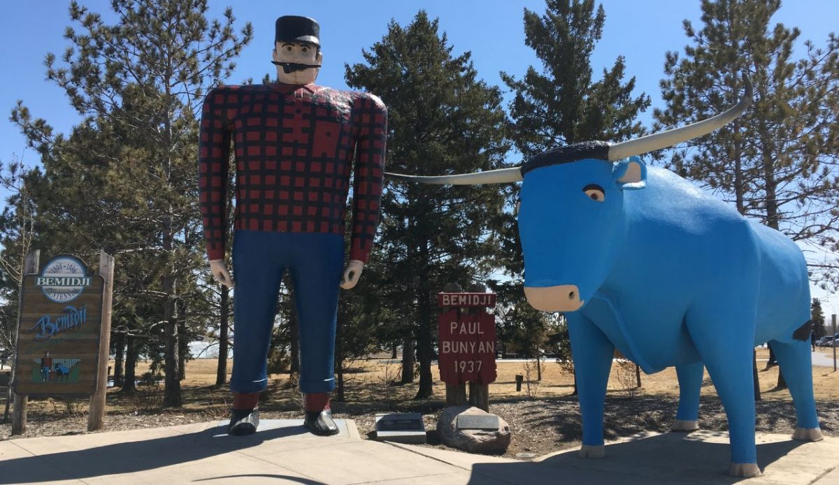 Paul Bunyan and Babe the Blue Ox, Bemidji, Minnesota