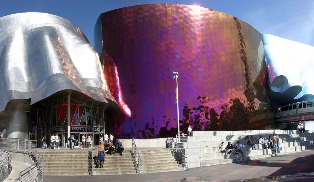 10 Coolest Buildings to See Across the US 7 The Museum of Pop Culture, Seattle, Washington