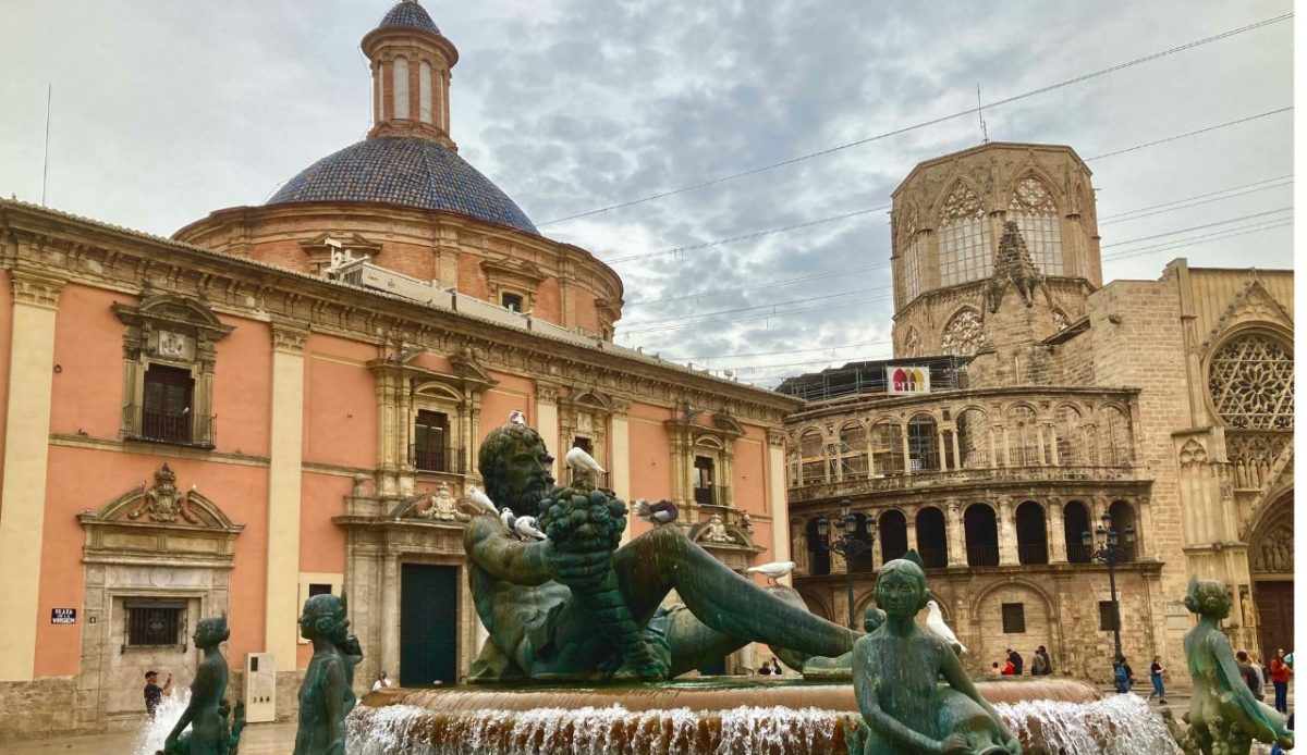 12 Stunning European City Squares Worth Flying For 12 Plaza de la Virgen, Valencia, Spain