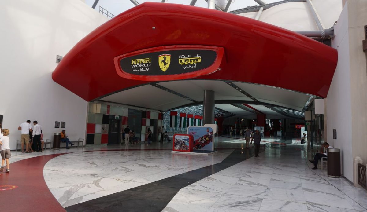 Ferrari World, Abu Dhabi, UAE