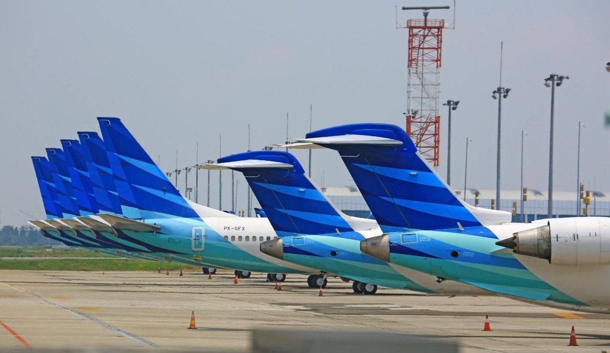 Why More Airlines Are Choosing One Airbus Model for Long-Haul Flights 5 View of Garuda Indonesia Airliners Parked at the Airport