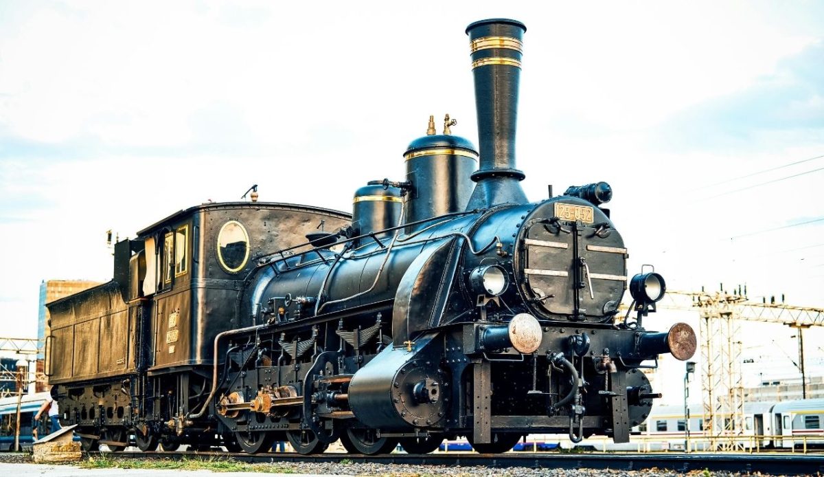 10 Everyday American Phrases That Came From Railroads 8 Vintage Steam Locomotive on Railway Track Outdoors