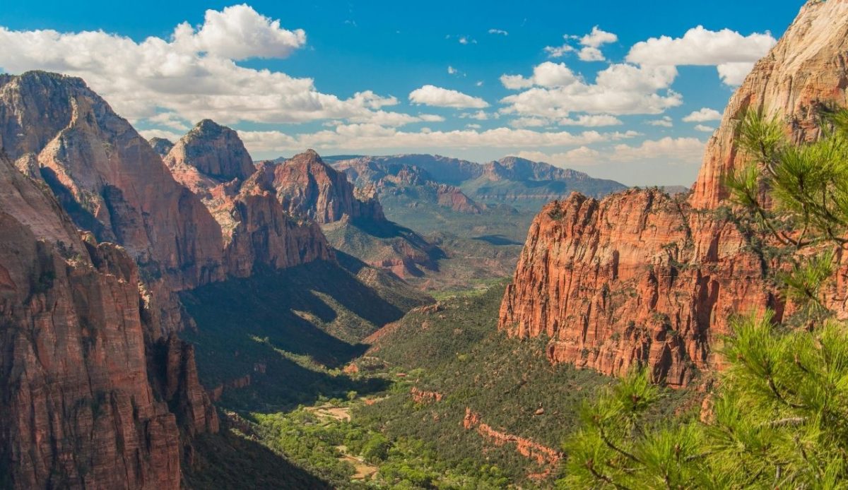 Zion Canyon in Zion National Park, Springdale, Utah, United States