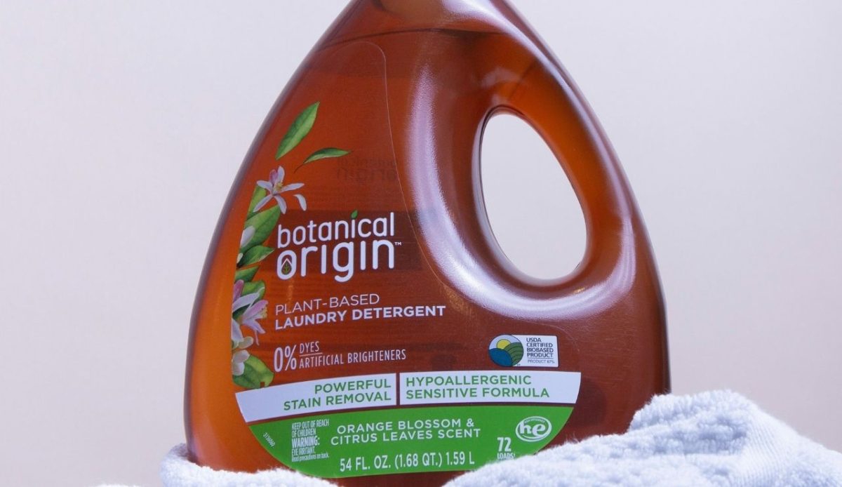 10 Must-Have Essentials for Your Next Cruise 8 botanical origin plant-based laundry detergent on white towel