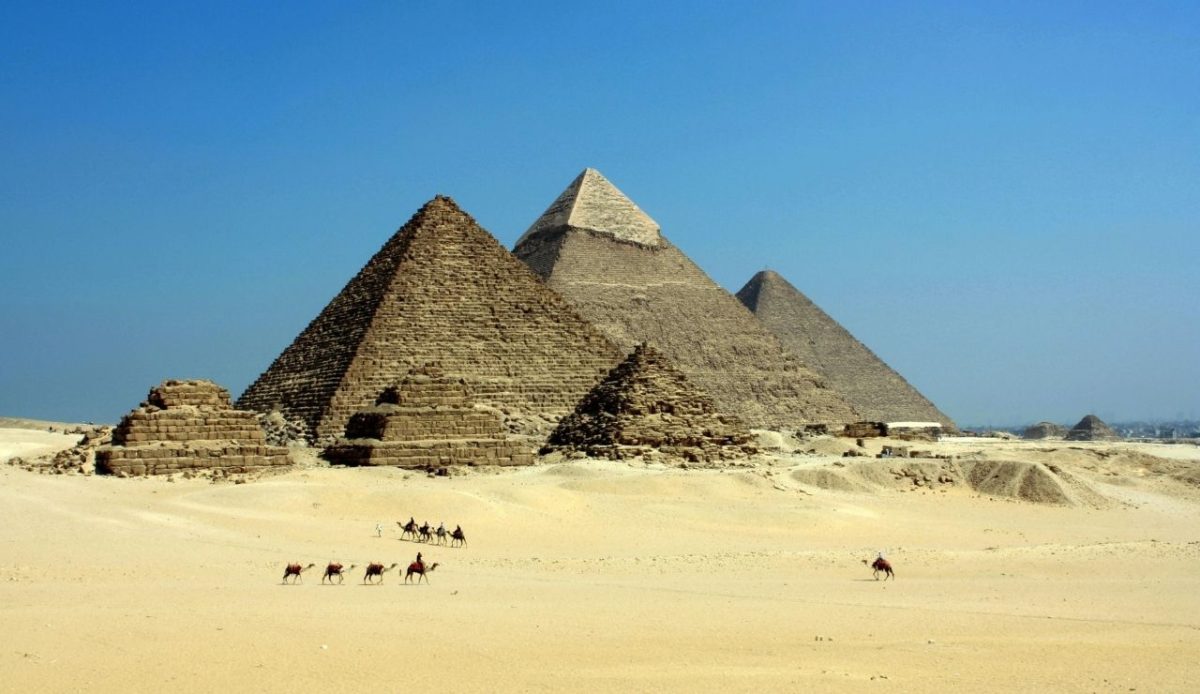 Pyramids of Giza, egypt