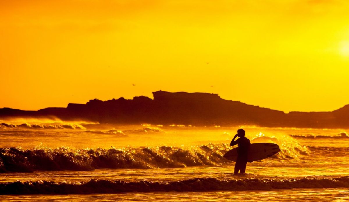 Surf La Lancha at Sunset
