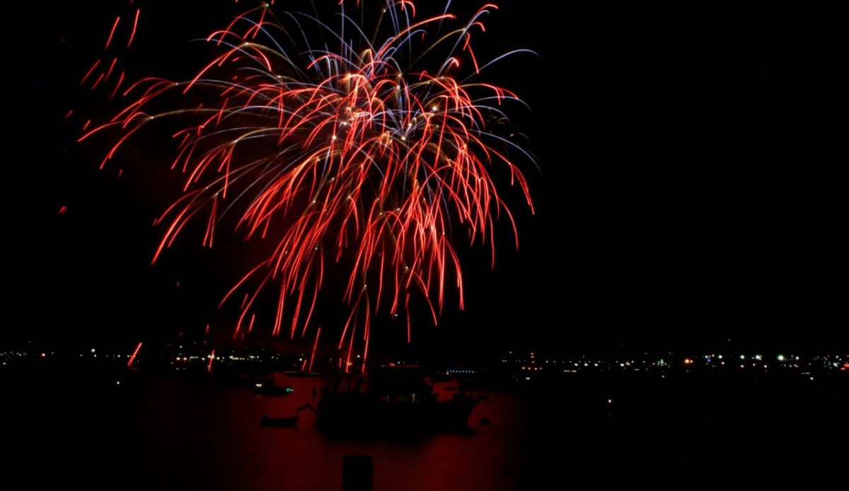 Fireworks,Bristol, Rhode Island           