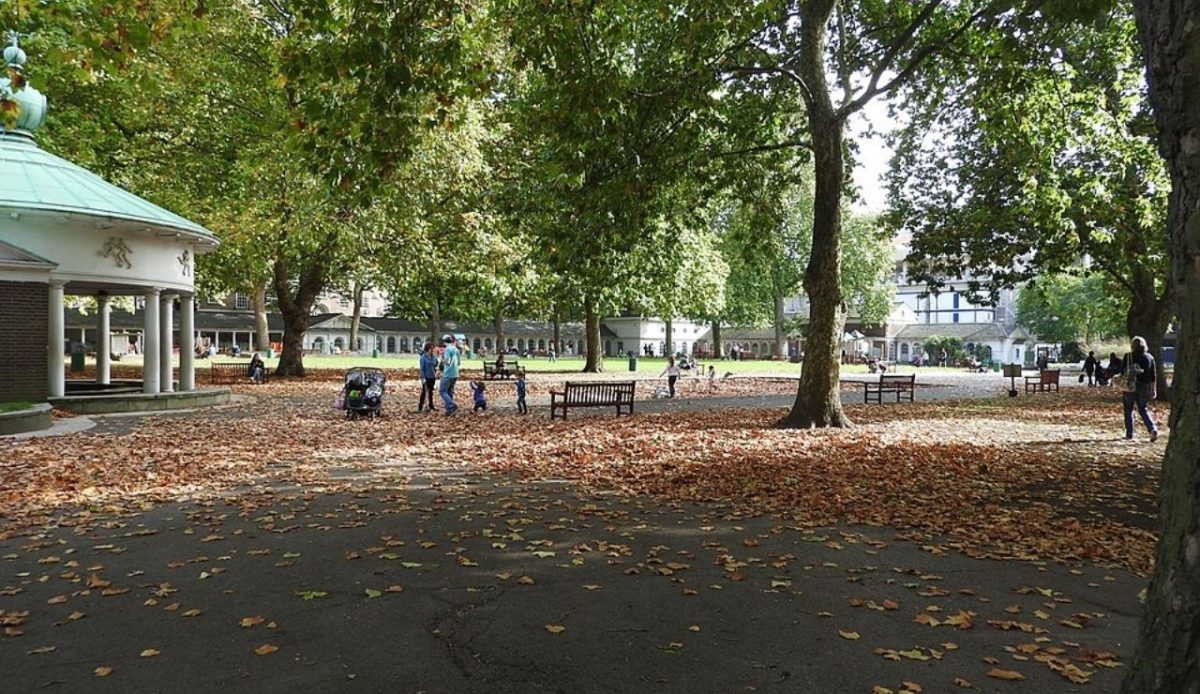 Autumn 2017 Coram Fields, Bloomsbury  