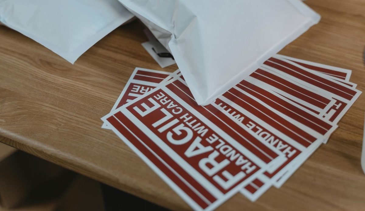 Fragile Stickers for extra care of luggage           