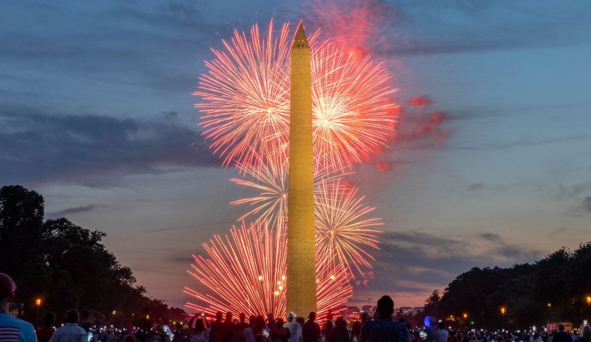 National Mall annual July 4 fireworks display, Washington, D.C.           