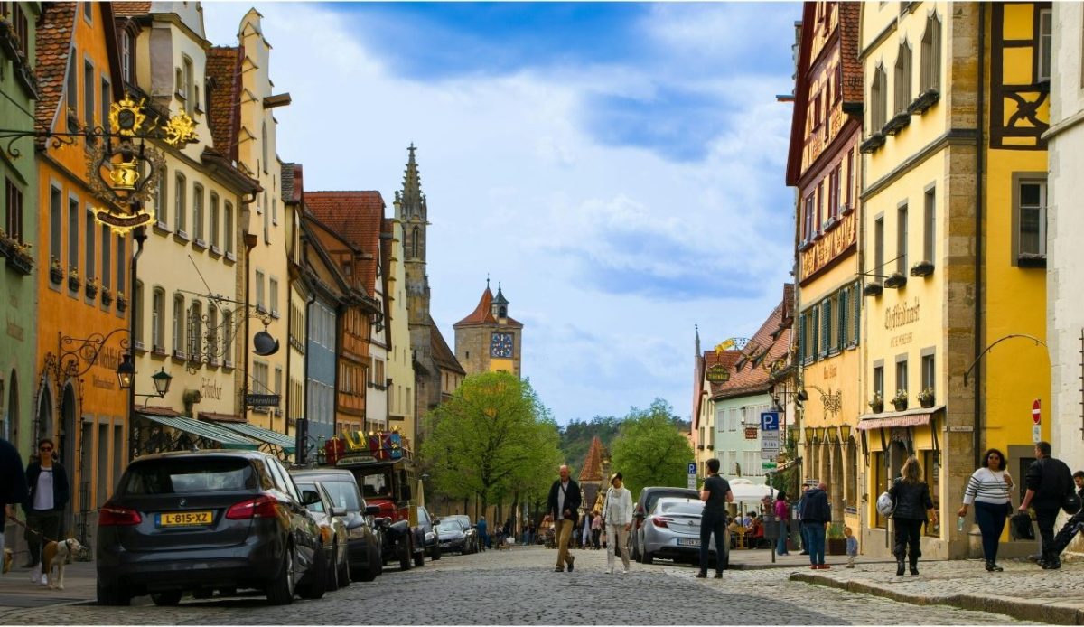 10 Central European Towns So Beautiful They Belong on a Postcard 5 Rothenburg ob der Tauber, BY, Deutschland Rothenburg ob der Tauber Historic Street View