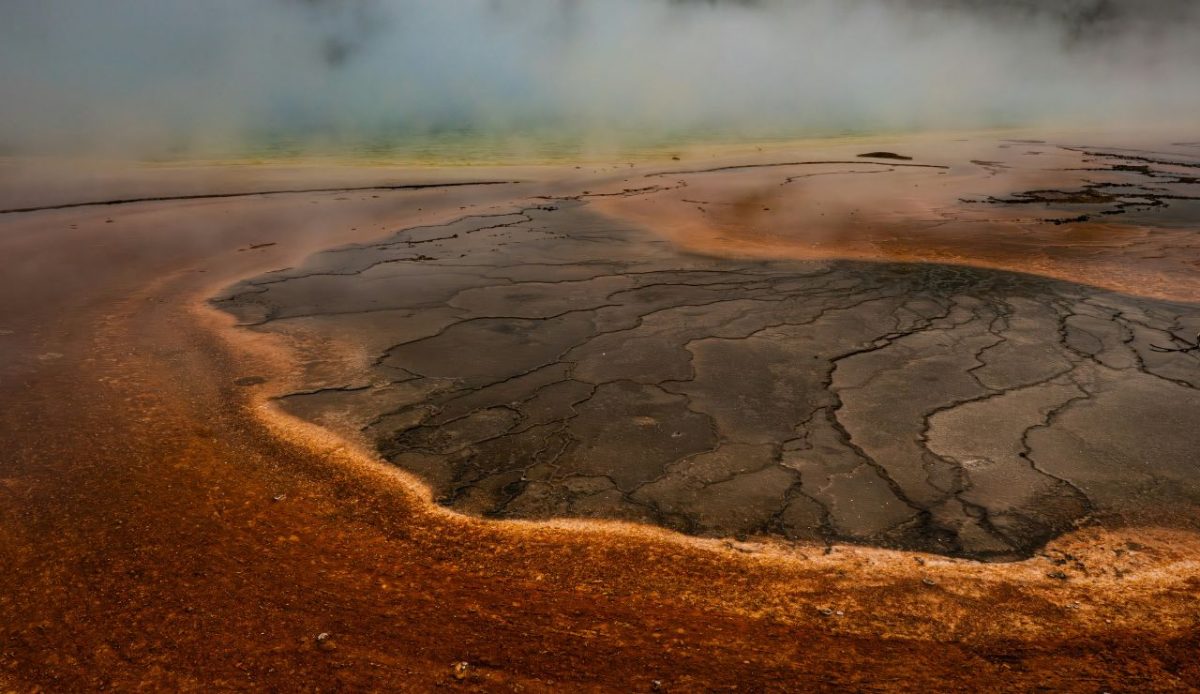 Grand Prismatic Spring in Yellowstone National Park, Wyoming USA Grand Prismatic Spring, Wyoming, 