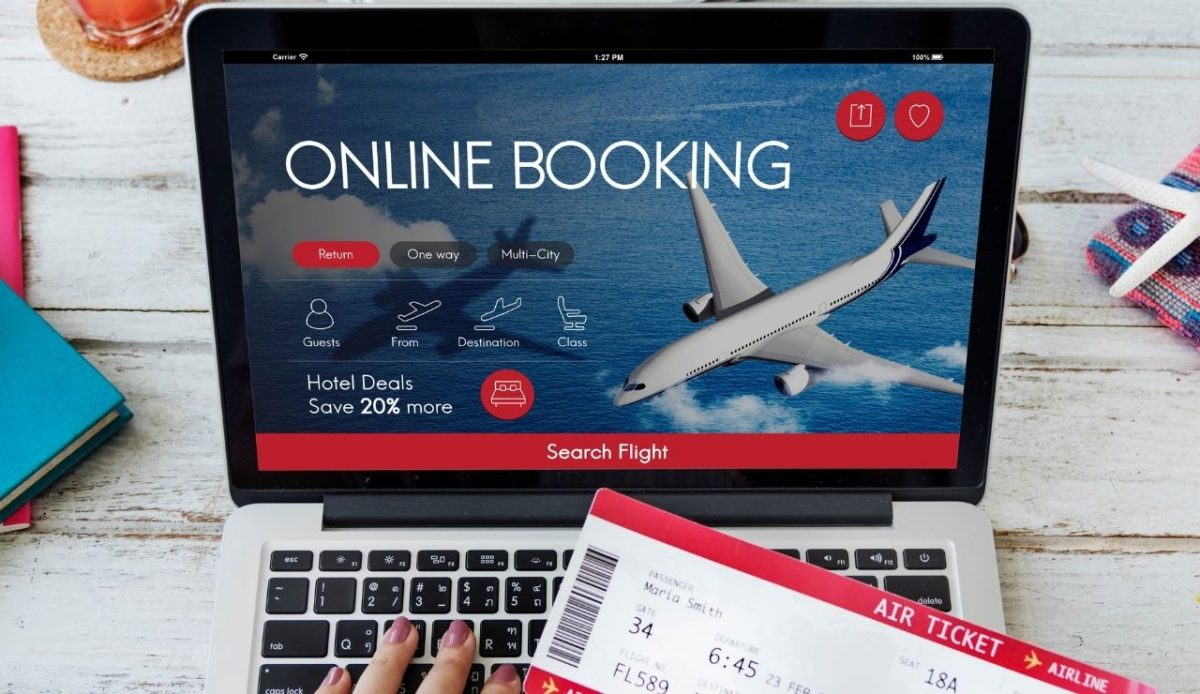 Air ticket flight booking    