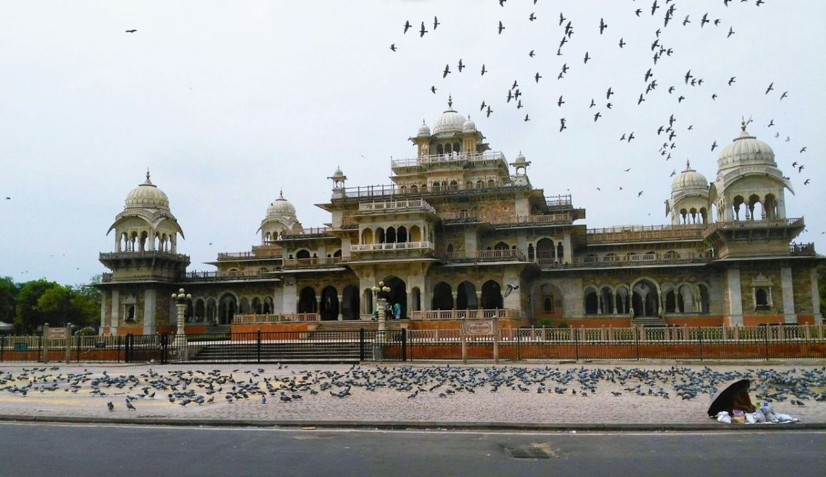 Albert Hall Museum at Jaipur, Rajasthan, India                          