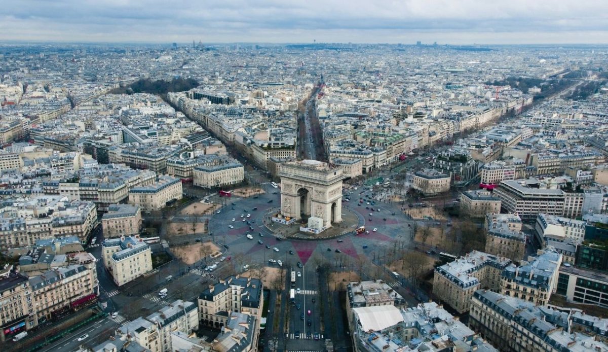 Arc de Triomphe, Paris, France               