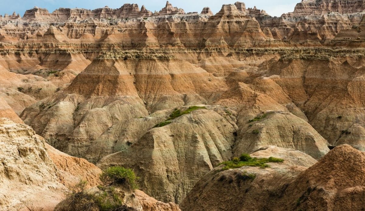 Badlands National Park, South Dakota, USA               