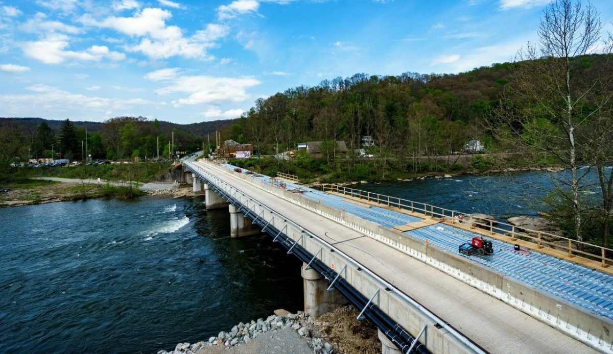 Bridge in Ohiopyle, Pennsylvania                      