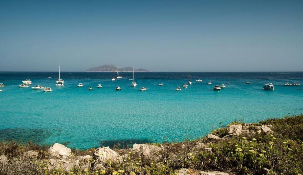 Cala Rossa, Favignana Island, Trapani, Italy                      